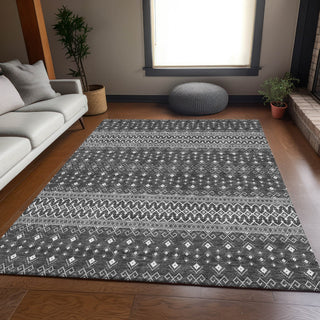 Piper Looms Mayfield Boho AMF708 Gray Machine Washable Area Rug Lifestyle Image Feature