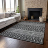 Piper Looms Mayfield Boho AMF708 Gray Machine Washable Area Rug Lifestyle Image Feature