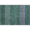 Piper Looms Mayfield Boho AMF708 Green Machine Washable Area Rug Scatter Main Image