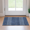 Piper Looms Mayfield Boho AMF708 Navy Machine Washable Area Rug Scatter Lifestyle Image Feature