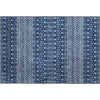 Piper Looms Mayfield Boho AMF708 Navy Machine Washable Area Rug Scatter Main Image
