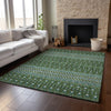 Piper Looms Mayfield Boho AMF708 Olive Machine Washable Area Rug Lifestyle Image Feature