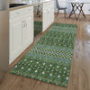 Piper Looms Mayfield Boho AMF708 Olive Machine Washable Area Rug Runner Lifestyle Image Feature
