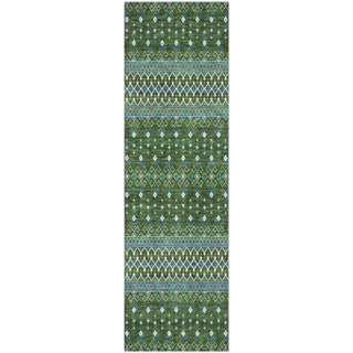 Piper Looms Mayfield Boho AMF708 Olive Machine Washable Area Rug Runner Main Image