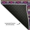 Piper Looms Mayfield Boho AMF708 Purple Machine Washable Area Rug Backing Image