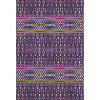 Piper Looms Mayfield Boho AMF708 Purple Machine Washable Area Rug main image