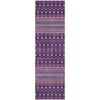 Piper Looms Mayfield Boho AMF708 Purple Machine Washable Area Rug Runner Main Image