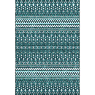 Piper Looms Mayfield Boho AMF708 Teal Machine Washable Area Rug main image