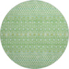 Piper Looms Mayfield Boho AMF709 Aloe Machine Washable Area Rug Round Main Image