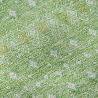 Piper Looms Mayfield Boho AMF709 Aloe Machine Washable Area Rug Swatch Image
