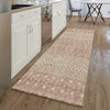 Piper Looms Mayfield Boho AMF709 Blush Machine Washable Area Rug Runner Lifestyle Image Feature