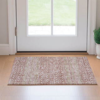 Piper Looms Mayfield Boho AMF709 Blush Machine Washable Area Rug Scatter Lifestyle Image Feature