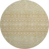 Piper Looms Mayfield Boho AMF709 Copper Machine Washable Area Rug Round Main Image