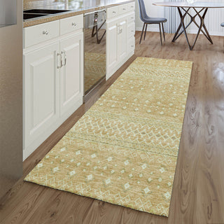 Piper Looms Mayfield Boho AMF709 Copper Machine Washable Area Rug Runner Lifestyle Image Feature