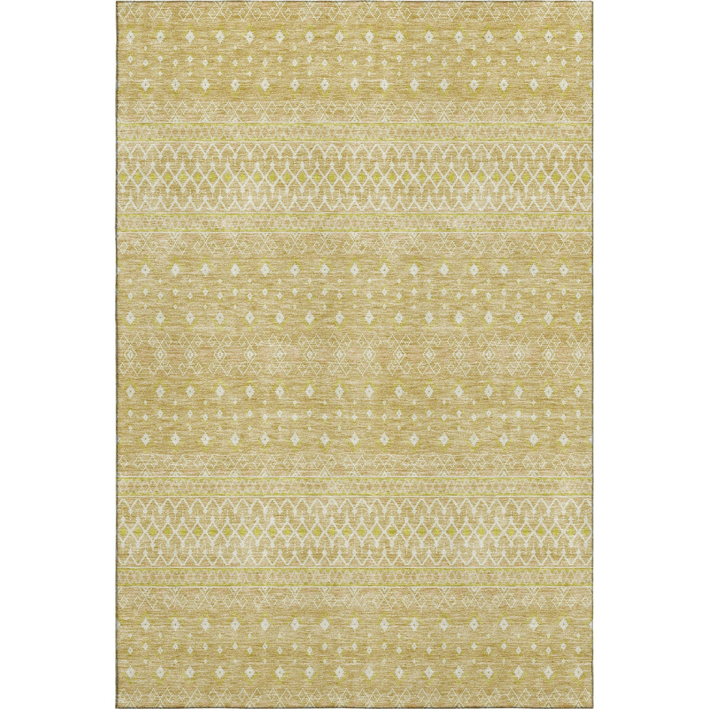 Piper Looms Mayfield Boho AMF709 Gold Machine Washable Area Rug main image