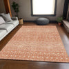 Piper Looms Mayfield Boho AMF709 Salmon Machine Washable Area Rug Lifestyle Image Feature