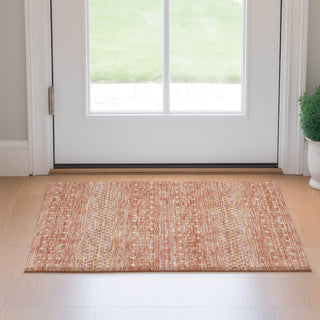 Piper Looms Mayfield Boho AMF709 Salmon Machine Washable Area Rug Scatter Lifestyle Image Feature