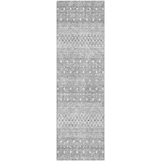 Piper Looms Mayfield Boho AMF709 Silver Machine Washable Area Rug Runner Main Image