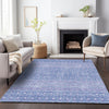 Piper Looms Mayfield Boho AMF709 Sky Machine Washable Area Rug Lifestyle Image Feature