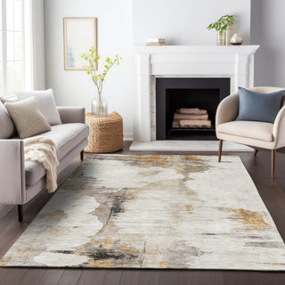 Piper Looms Mayfield Modern AMF710 Beige Machine Washable Area Rug Lifestyle Image Feature