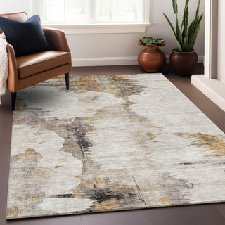 Piper Looms Mayfield Modern AMF710 Beige Machine Washable Area Rug Lifestyle Image Feature