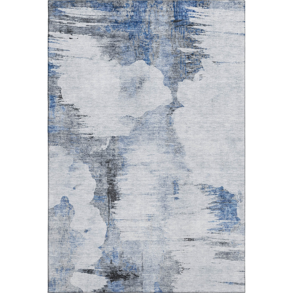 Piper Looms Mayfield Modern AMF710 Blue Machine Washable Area Rug main image