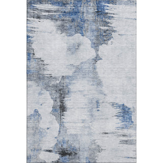 Piper Looms Mayfield Modern AMF710 Blue Machine Washable Area Rug main image
