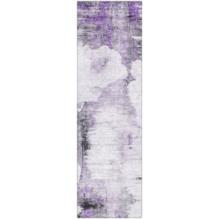 Piper Looms Mayfield Modern AMF710 Purple Machine Washable Area Rug Runner Main Image