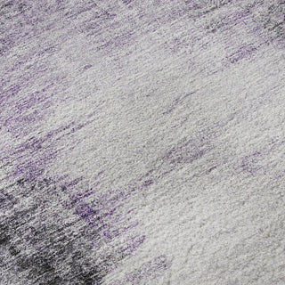 Piper Looms Mayfield Modern AMF710 Purple Machine Washable Area Rug Swatch Image