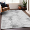 Piper Looms Mayfield Modern AMF710 Silver Machine Washable Area Rug Lifestyle Image Feature