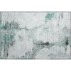 Piper Looms Mayfield Modern AMF710 Teal Machine Washable Area Rug Scatter Main Image