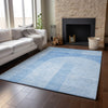 Piper Looms Mayfield Art Deco AMF711 Blue Machine Washable Area Rug Lifestyle Image Feature