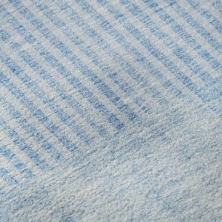 Piper Looms Mayfield Art Deco AMF711 Blue Machine Washable Area Rug Swatch Image