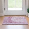 Piper Looms Mayfield Art Deco AMF711 Blush Machine Washable Area Rug Scatter Lifestyle Image Feature
