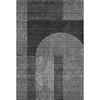 Piper Looms Mayfield Art Deco AMF711 Charcoal Machine Washable Area Rug main image