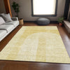 Piper Looms Mayfield Art Deco AMF711 Gold Machine Washable Area Rug Lifestyle Image Feature