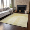 Piper Looms Mayfield Art Deco AMF711 Gold Machine Washable Area Rug Lifestyle Image Feature