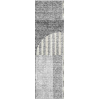 Piper Looms Mayfield Art Deco AMF711 Gray Machine Washable Area Rug Runner Main Image