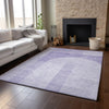 Piper Looms Mayfield Art Deco AMF711 Lavender Machine Washable Area Rug Lifestyle Image Feature