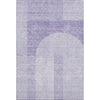 Piper Looms Mayfield Art Deco AMF711 Lavender Machine Washable Area Rug main image
