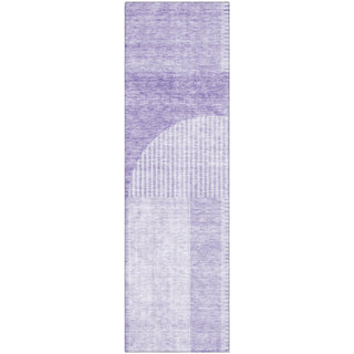 Piper Looms Mayfield Art Deco AMF711 Lavender Machine Washable Area Rug Runner Main Image