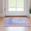 Piper Looms Mayfield Art Deco AMF711 Lavender Machine Washable Area Rug Scatter Lifestyle Image Feature