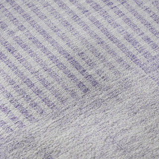 Piper Looms Mayfield Art Deco AMF711 Lavender Machine Washable Area Rug Swatch Image