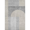 Piper Looms Mayfield Art Deco AMF711 Silver Machine Washable Area Rug main image