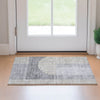Piper Looms Mayfield Art Deco AMF711 Silver Machine Washable Area Rug Scatter Lifestyle Image Feature