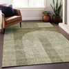 Piper Looms Mayfield Art Deco AMF711 Taupe Machine Washable Area Rug Lifestyle Image Feature