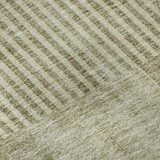 Piper Looms Mayfield Art Deco AMF711 Taupe Machine Washable Area Rug Swatch Image