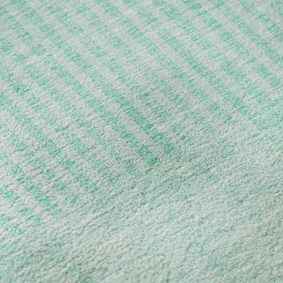 Piper Looms Mayfield Art Deco AMF711 Teal Machine Washable Area Rug Swatch Image