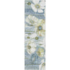 Piper Looms Mayfield Floral AMF712 Blue Machine Washable Area Rug Runner Main Image