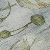 Piper Looms Mayfield Floral AMF712 Blue Machine Washable Area Rug Swatch Image